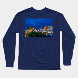 Skiathos nights - Greece Long Sleeve T-Shirt